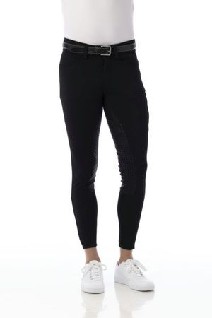 Equitheme ZERMATT Softshell Reithose mit Grip, Winterreithosen, Damen-Reithose