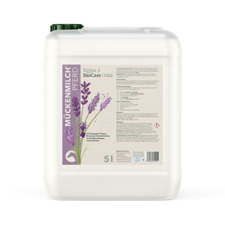 Relax Biocare Mückenmilch Pferd 5L