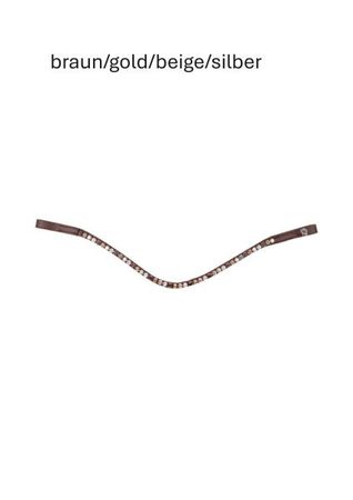 Waldhausen X-Line Stirnband Glam geschwungen Strass