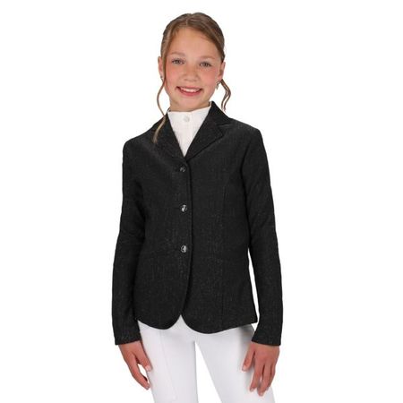 QHP Turniersakko Kynlee Junior glitzernd, elegant, atmungsaktiv