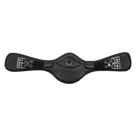 Anatomischer Dressurgurt IRH mit Federschnallen aus Leder